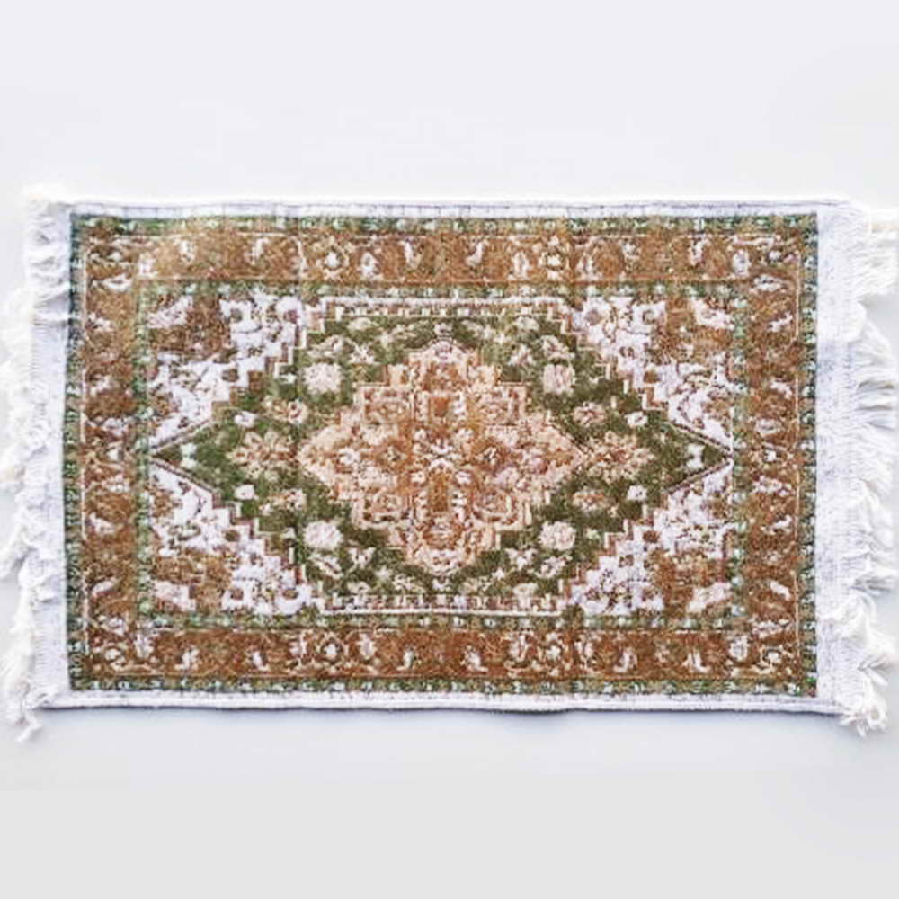 70339 Коврик Kilim GOLD из хлопка 60х90 крем-серый Турция_новый размер