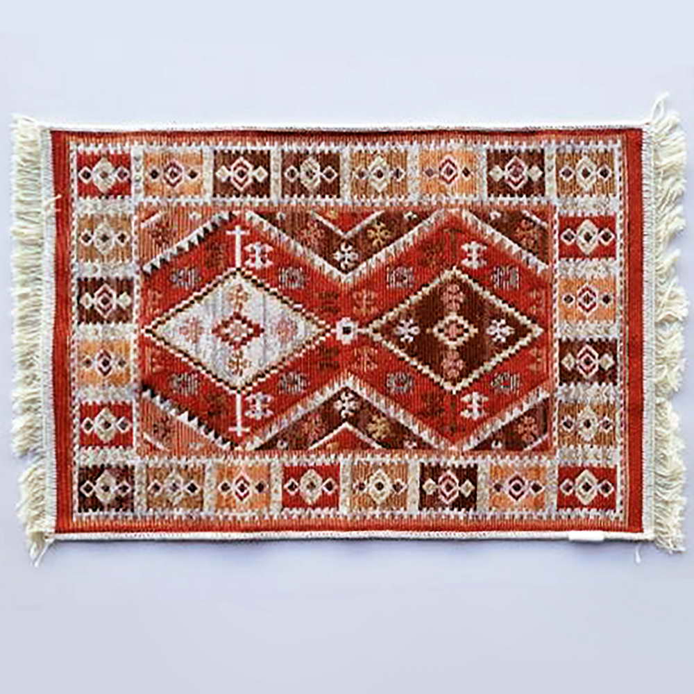 70434 Коврик из хлопка  KILIM GOLD 80х150 крем-коричневый, Турция_новый размер