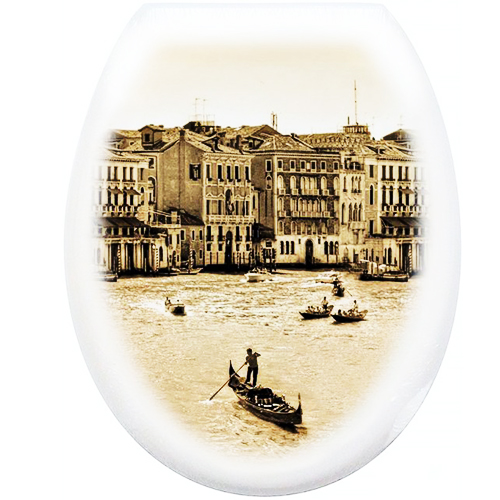 Сиденье для унитаза AQUA-Prime FotoPrint 154 Венеция (1 20)