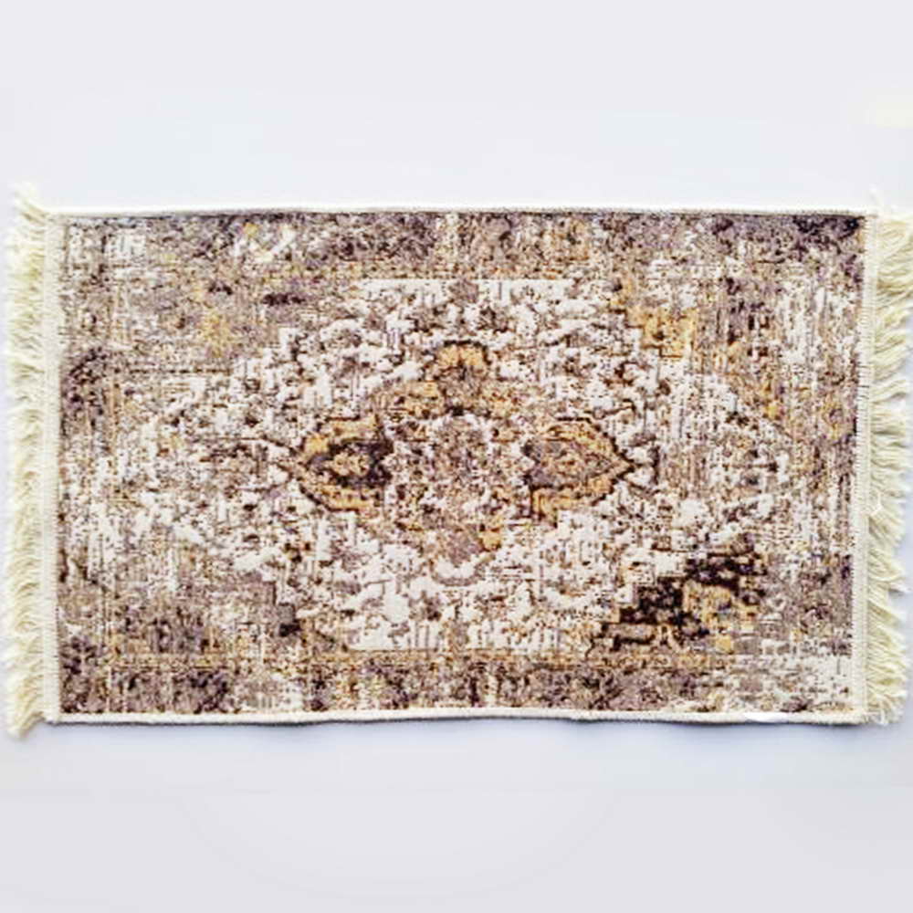 70139 Коврик Kilim GOLD из хлопка 60х90 крем-бежевый Турция_новый размер