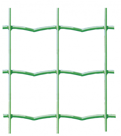 Арт.50 50-2,5 (1,8х25м) Заборная решетка металл. колючка с ПВХ покрытием