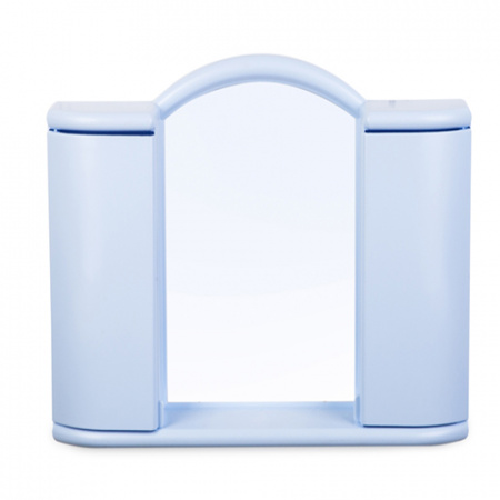 Шкафчик зеркальный Арго(голубой) (1 4)