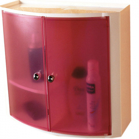 Шкафчик Prima Nova В11(прозрачно-розовый) (1 4)