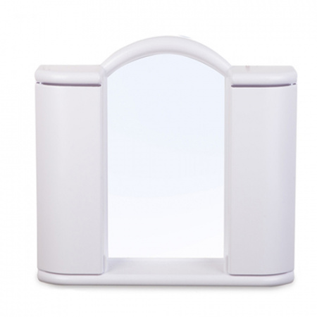 Шкафчик зеркальный Арго(белый мрамор) (1 4)